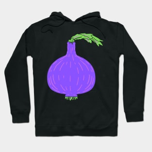 Purple Onion Hoodie